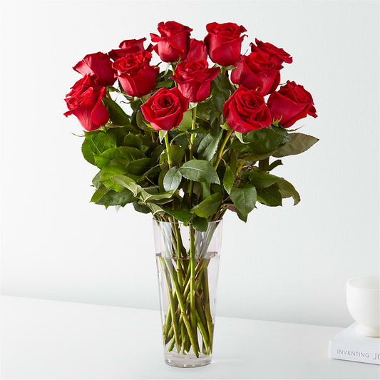 Long Stem Red Rose Bouquet – Citiflowers, Silver Spring MD