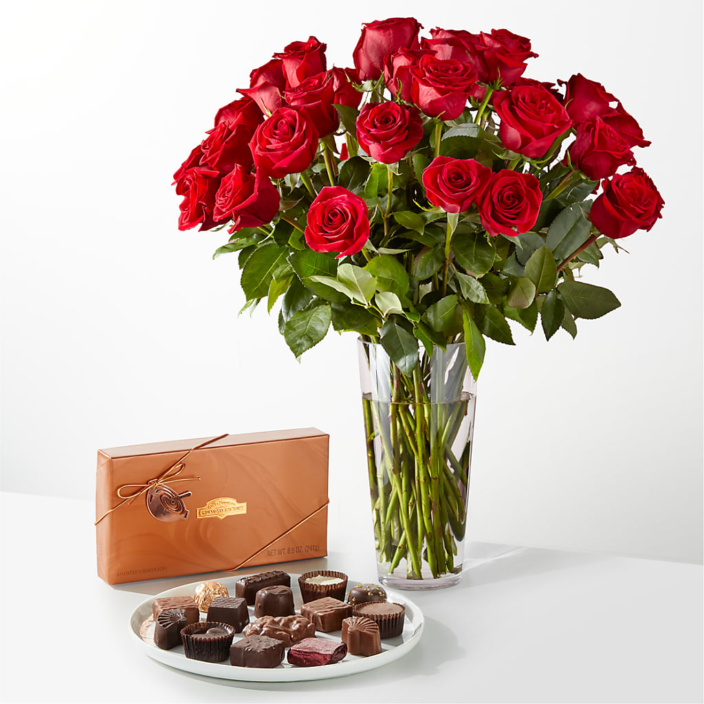 Romantic Long Stem Red Rose Bouquet Bundles – Citiflowers, Silver Spring MD