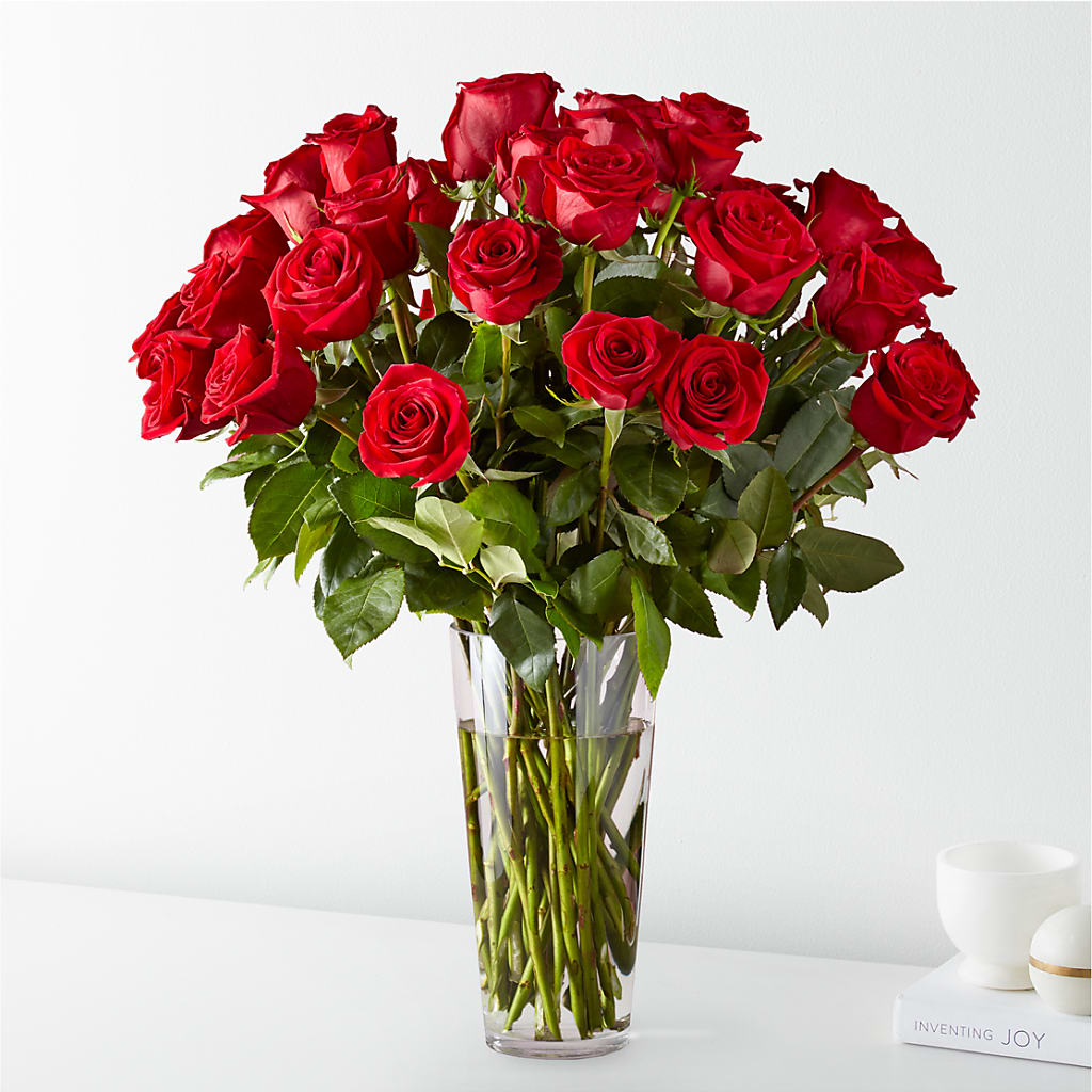 Long Stem Red Rose Bouquet – Citiflowers, Silver Spring MD