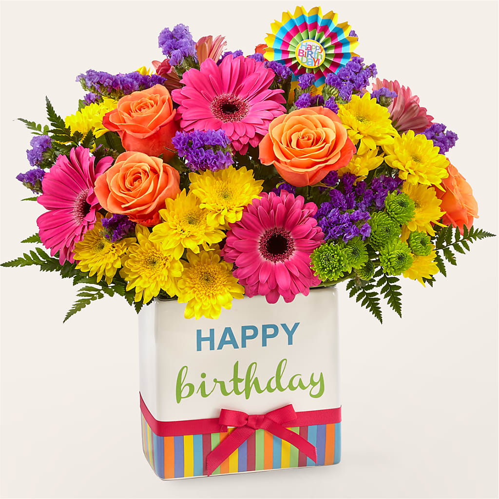 Birthday Brights Bouquet – Citiflowers, Silver Spring MD