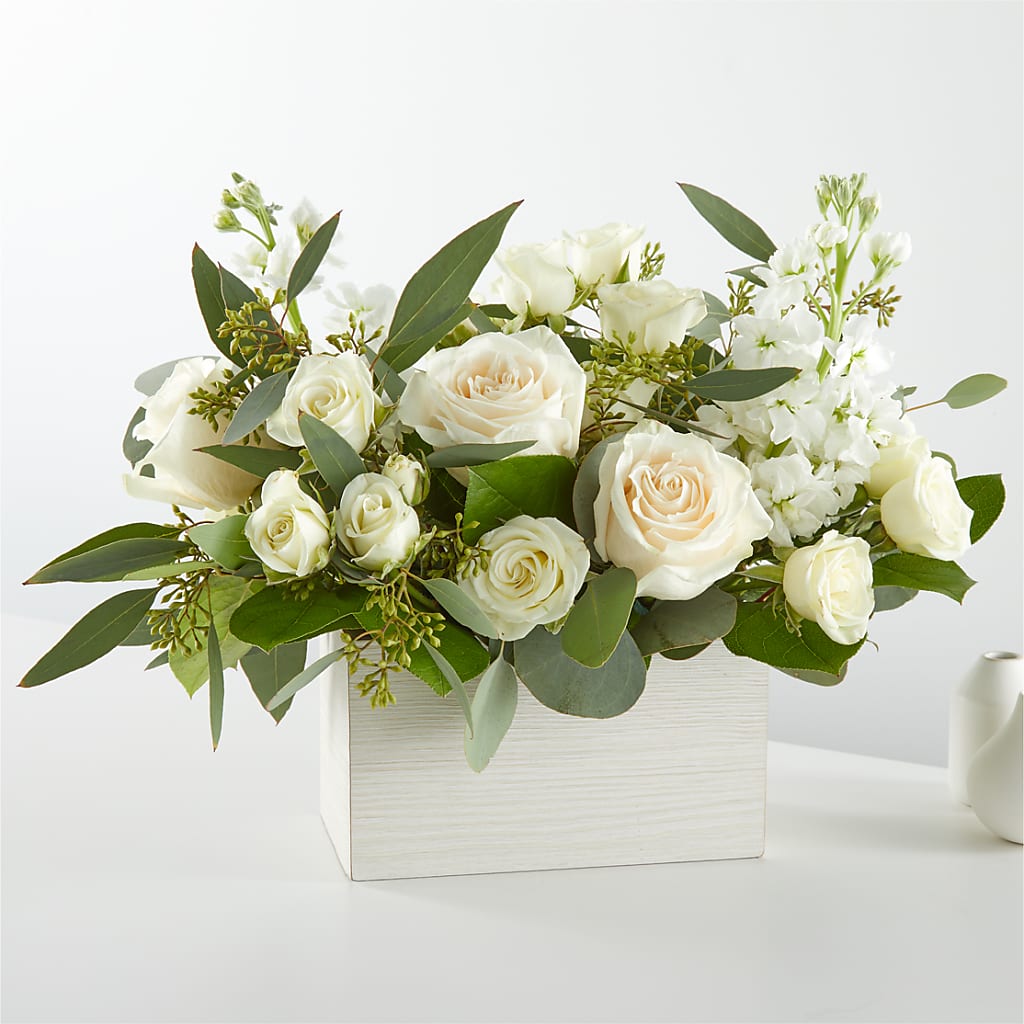 Fresh Linen Box Bouquet – Citiflowers, Silver Spring MD