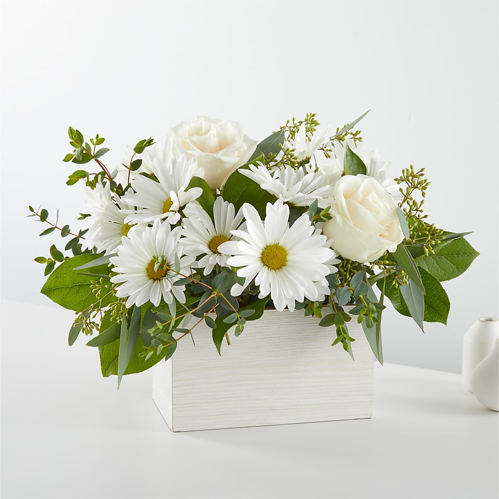 Fresh Linen Box Bouquet – Citiflowers, Silver Spring MD