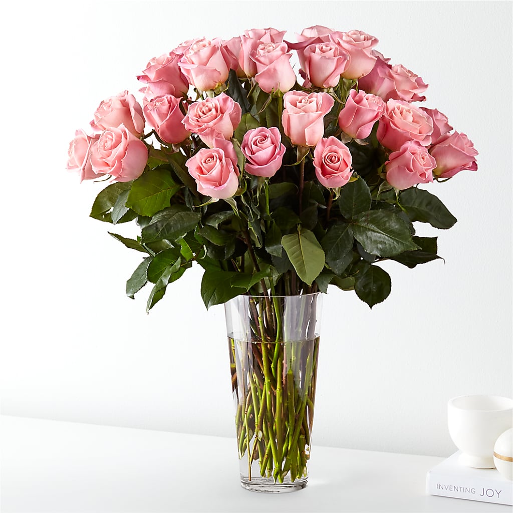 Long Stem Pink Rose Bouquet – Citiflowers, Silver Spring MD