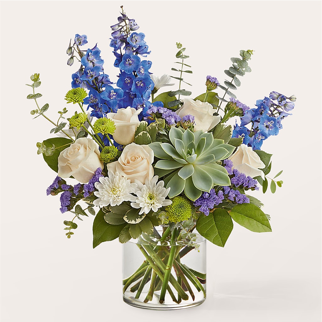 Cerulean Waves Bouquet – Citiflowers, Silver Spring MD