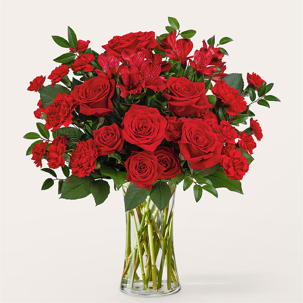 Brilliant Ruby Bouquet – Citiflowers, Silver Spring MD