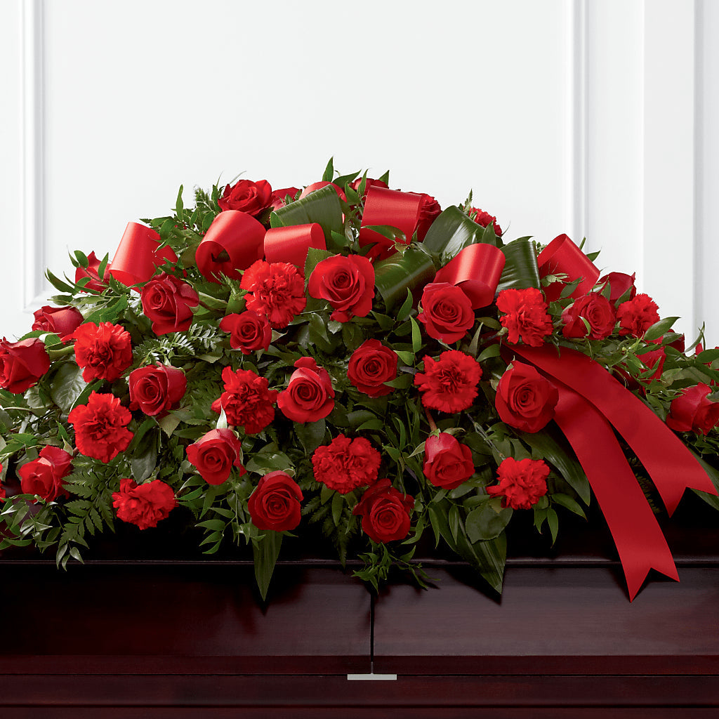 Tribute of Life Casket Spray – Citiflowers, Silver Spring MD