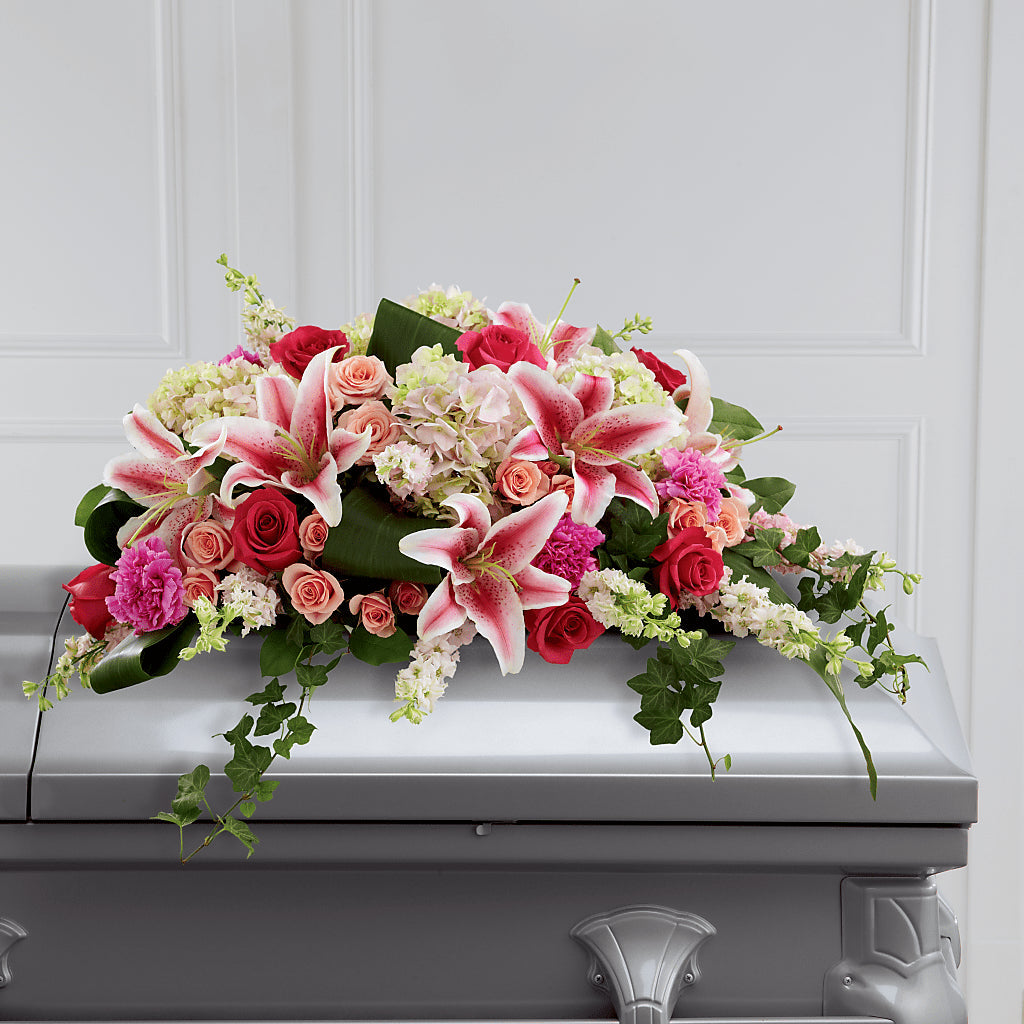 Splendid Grace Casket Spray – Citiflowers, Silver Spring MD