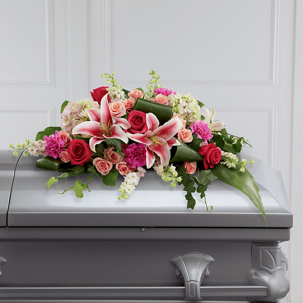 Splendid Grace Casket Spray – Citiflowers, Silver Spring MD