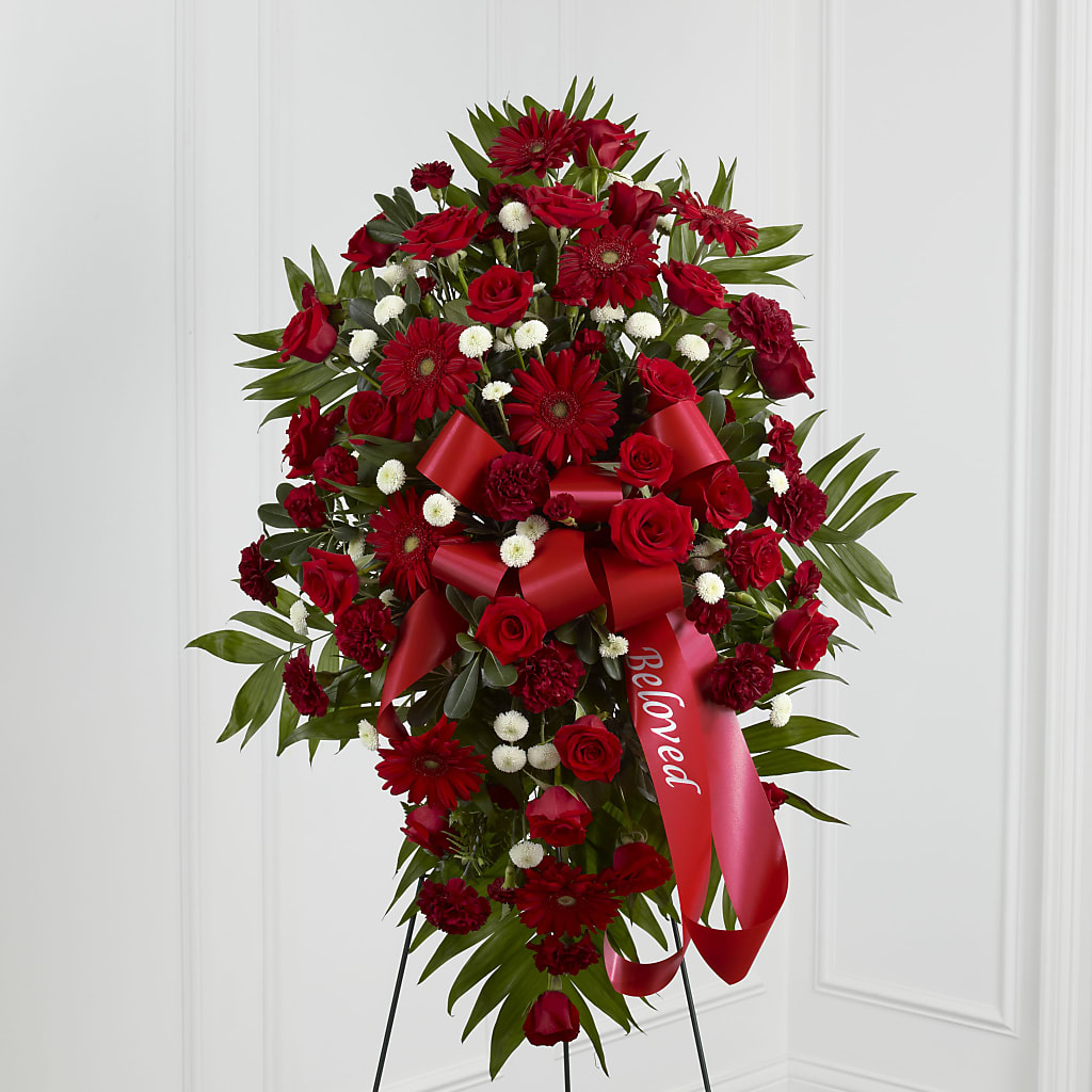 Treasured Memories Standing Spray – Citiflowers, Silver Spring MD