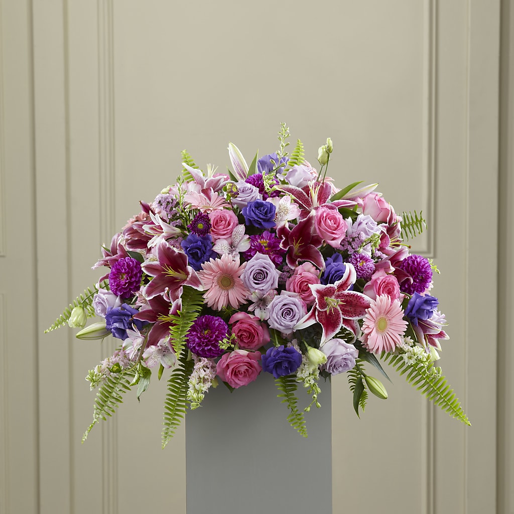 Fare Thee Well Pedestal – Citiflowers, Silver Spring MD