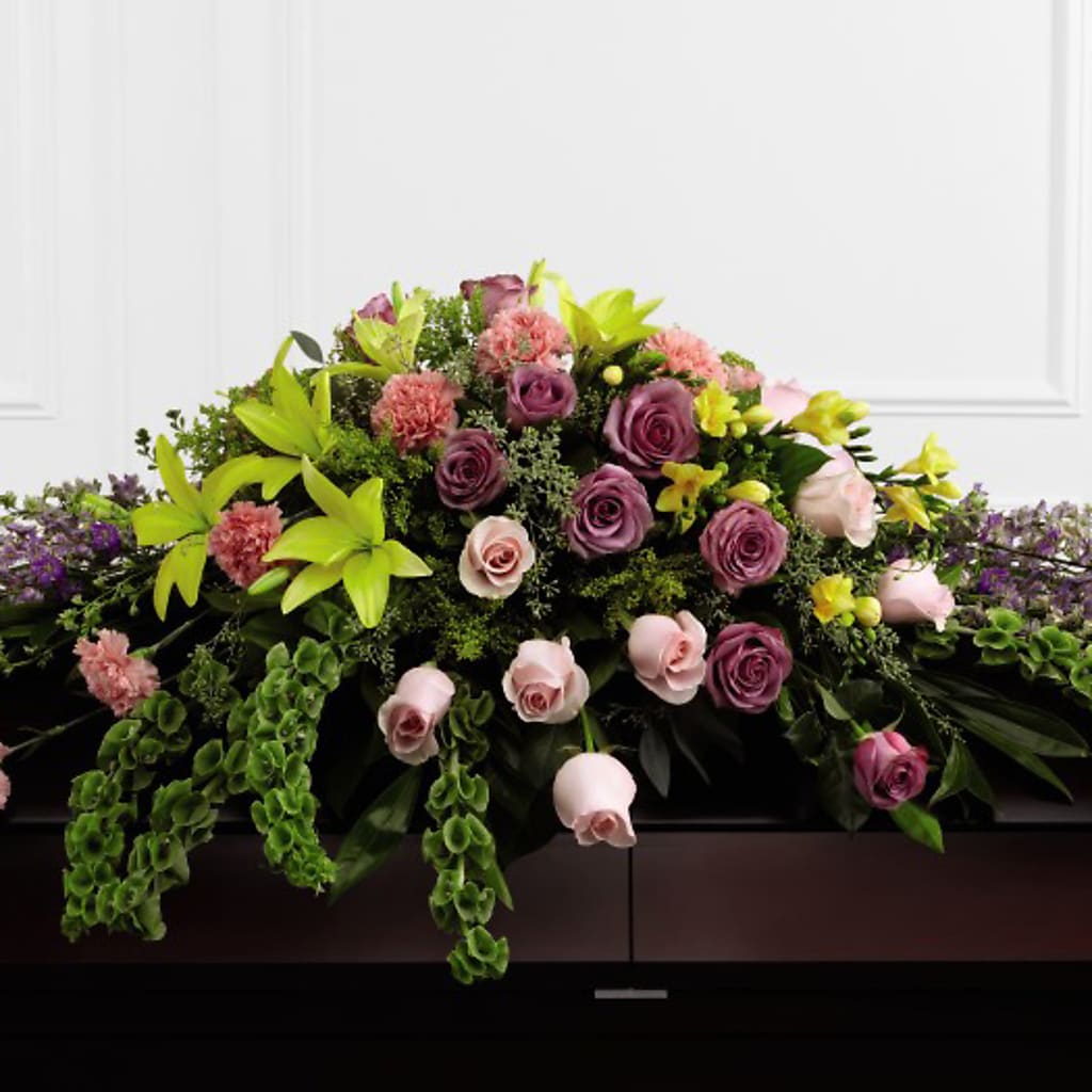 Forever Beloved Casket Spray – Citiflowers, Silver Spring MD