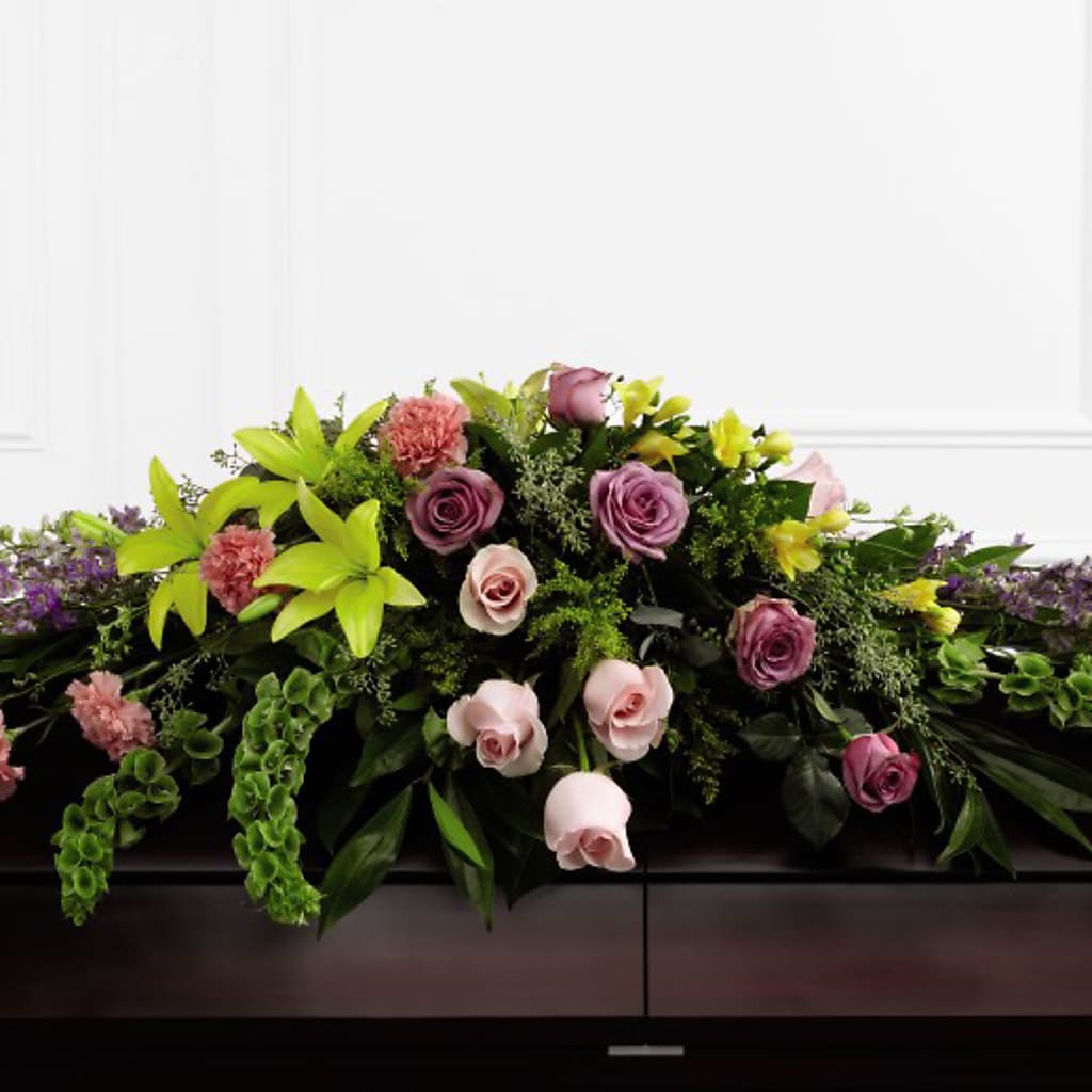 Forever Beloved Casket Spray – Citiflowers, Silver Spring MD