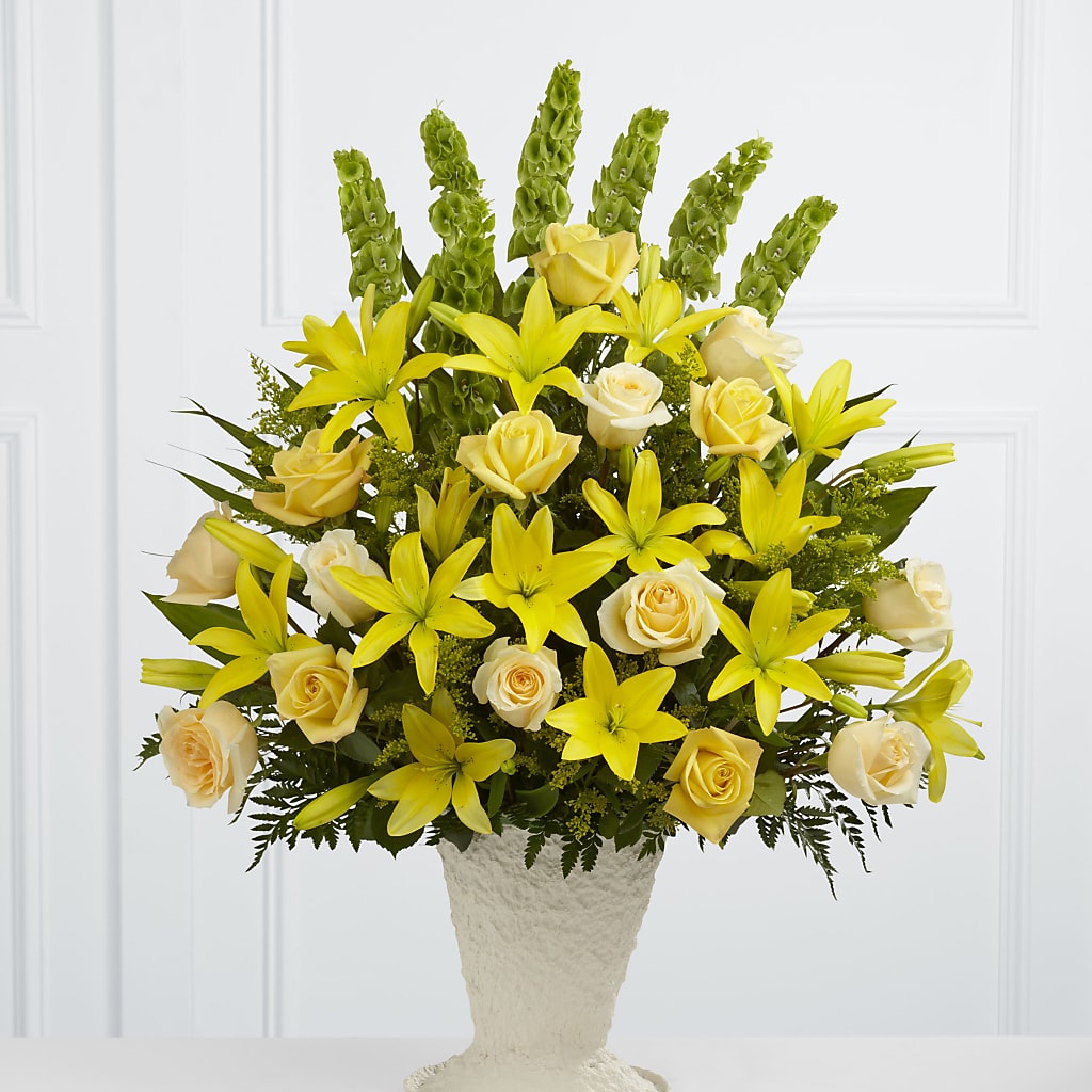 Golden Memories Arrangement – Citiflowers, Silver Spring MD