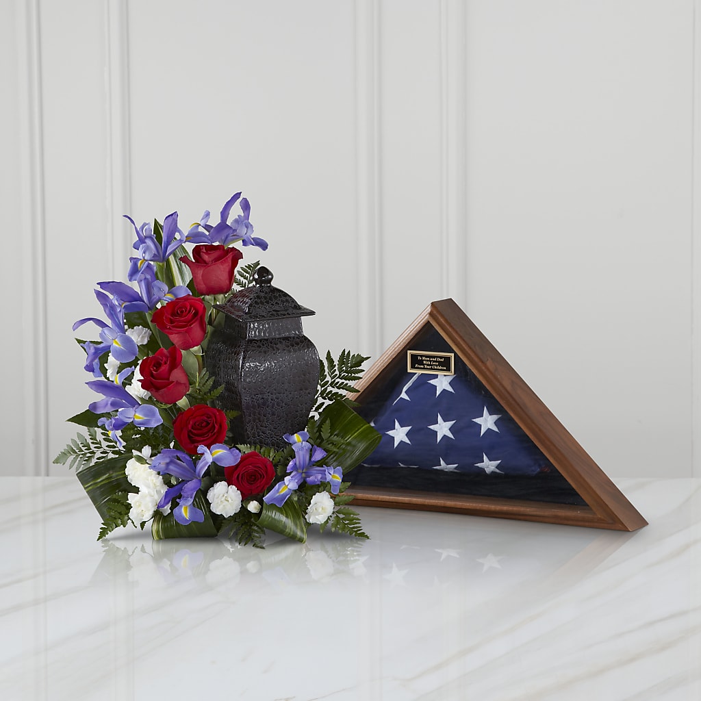Patriotic Tribute Arrangement – Citiflowers, Silver Spring MD