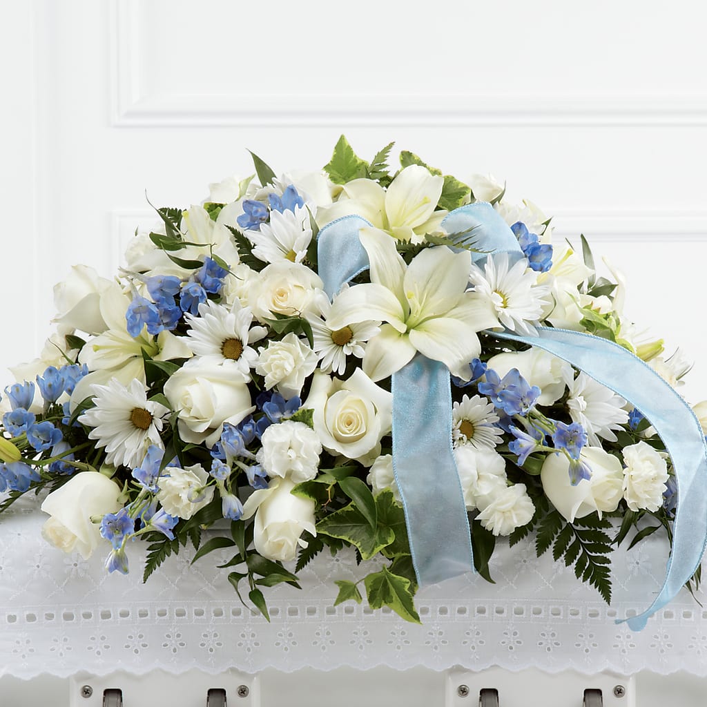 Tender Treasure Casket Spray – Citiflowers, Silver Spring MD