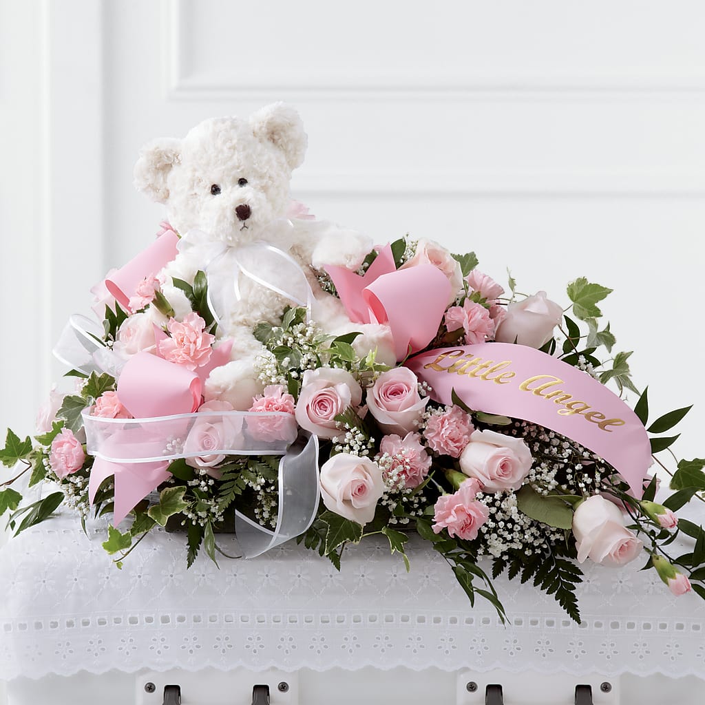 Touch of Sympathy Casket Spray – Citiflowers, Silver Spring MD