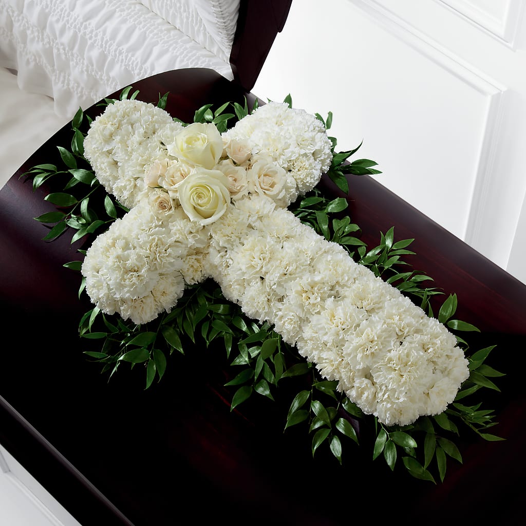 Peaceful Memories Casket Spray (Standard) – Citiflowers, Silver Spring MD