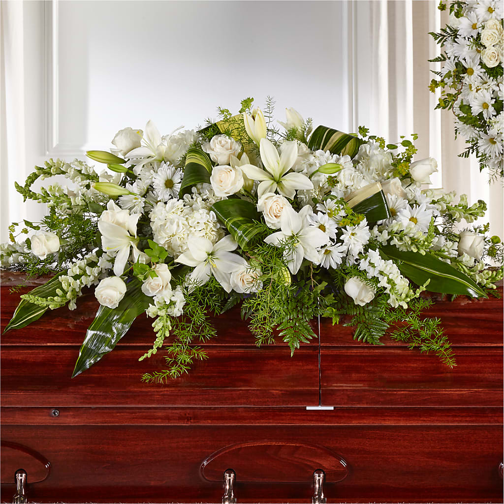 Abundance Casket Spray – Citiflowers, Silver Spring MD