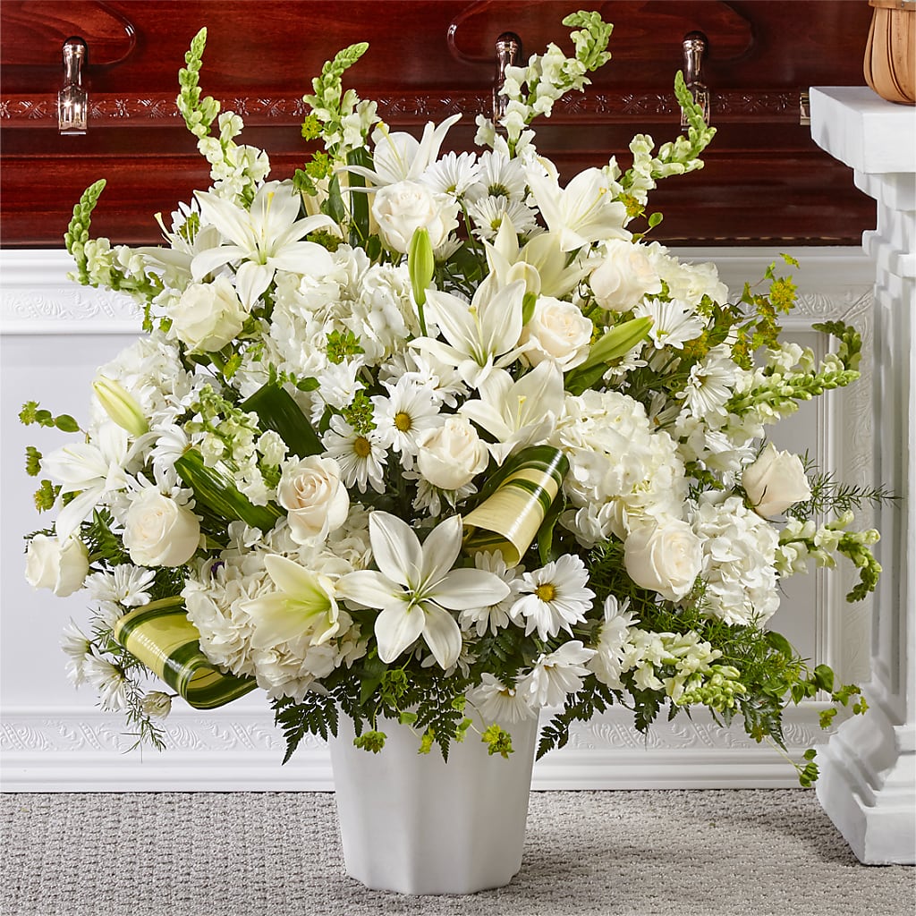 Thoughts of Tranquility Floor Basket – Citiflowers, Silver Spring MD