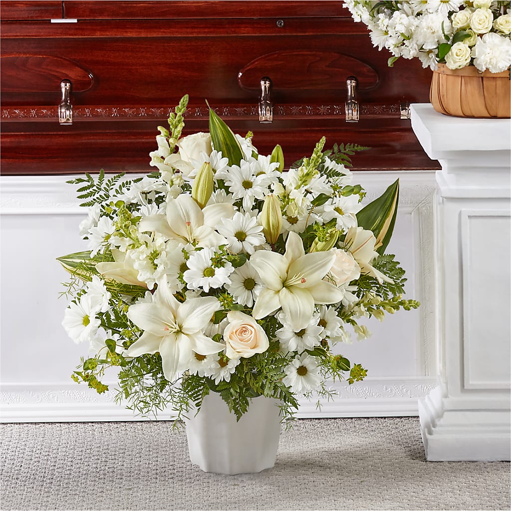 Thoughts of Tranquility Floor Basket – Citiflowers, Silver Spring MD