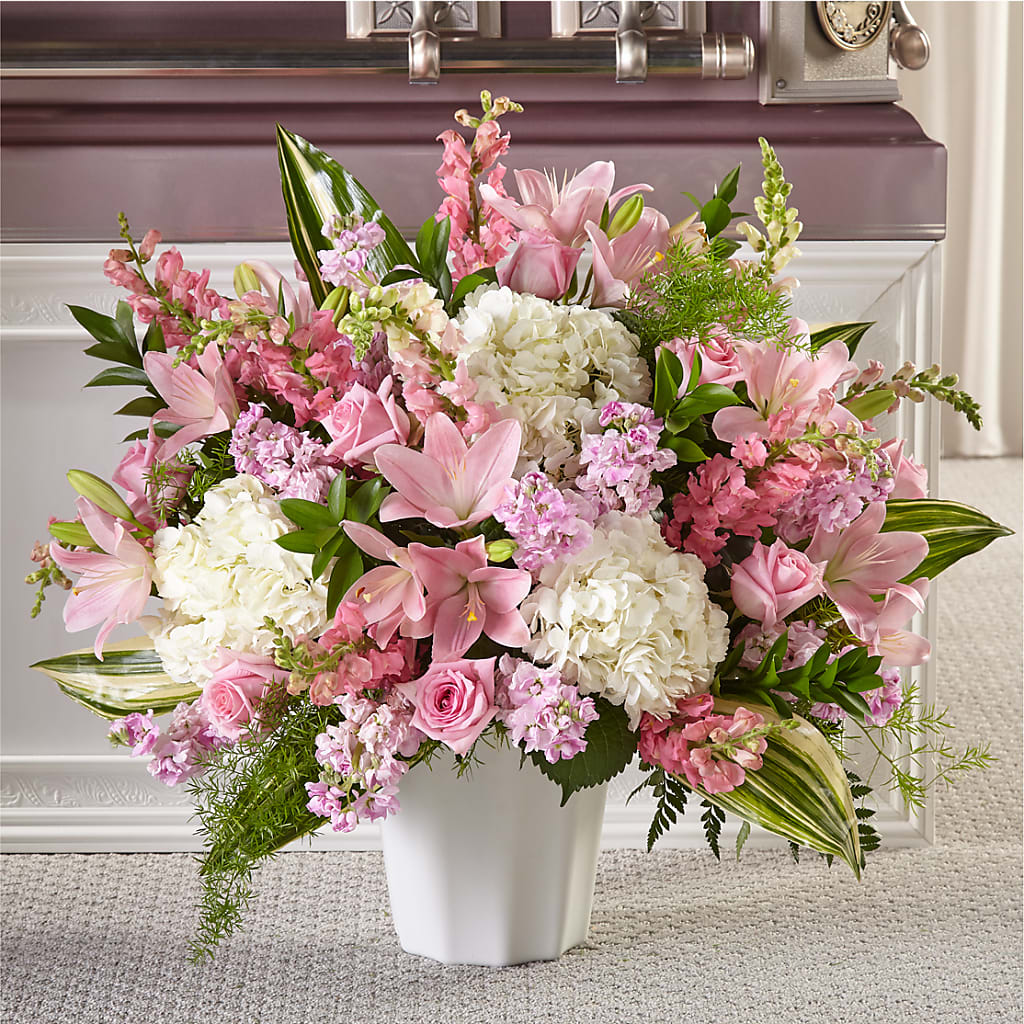 Simply Serene Floor Basket – Citiflowers, Silver Spring MD