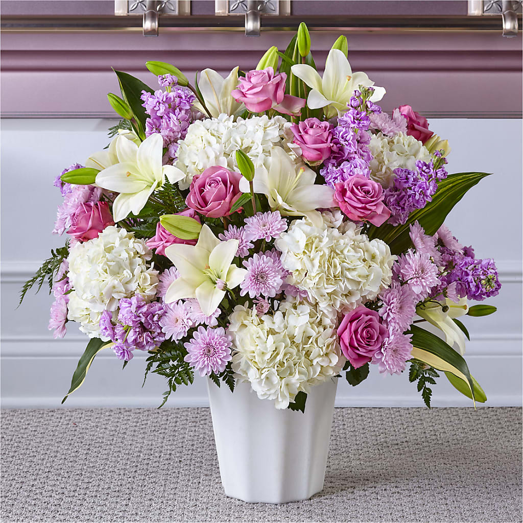 Heaven Sent Floor Basket – Citiflowers, Silver Spring MD