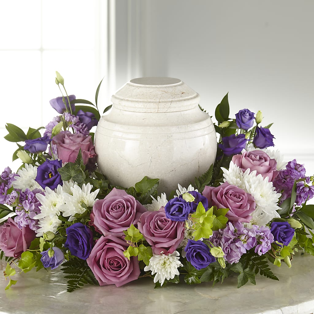 Blooming Sympathy Cremation Adornment – Citiflowers, Silver Spring MD