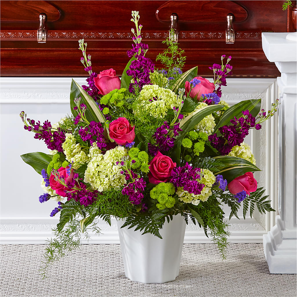 Beautiful Horizons Floor Basket – Citiflowers, Silver Spring MD