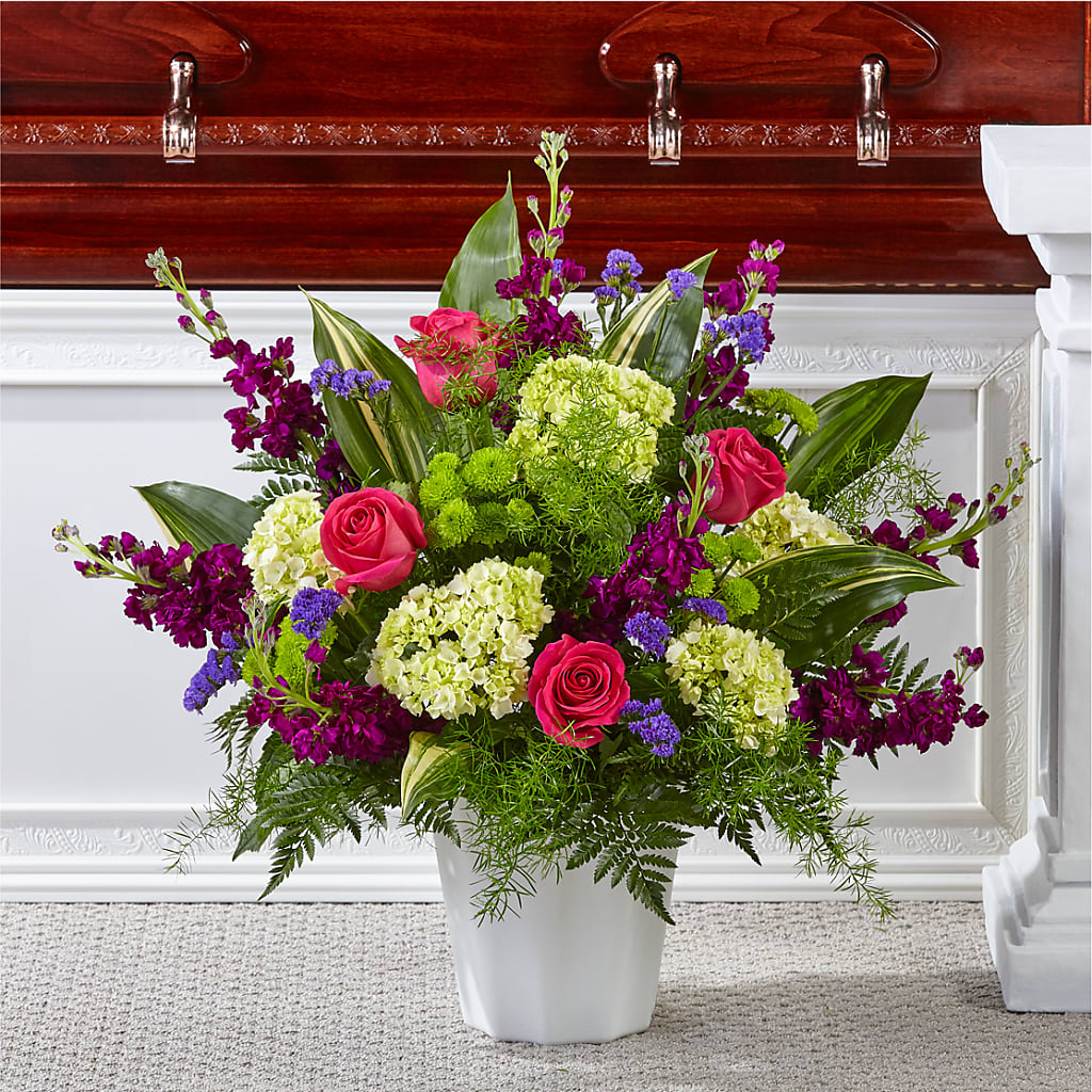 Beautiful Horizons Floor Basket – Citiflowers, Silver Spring MD