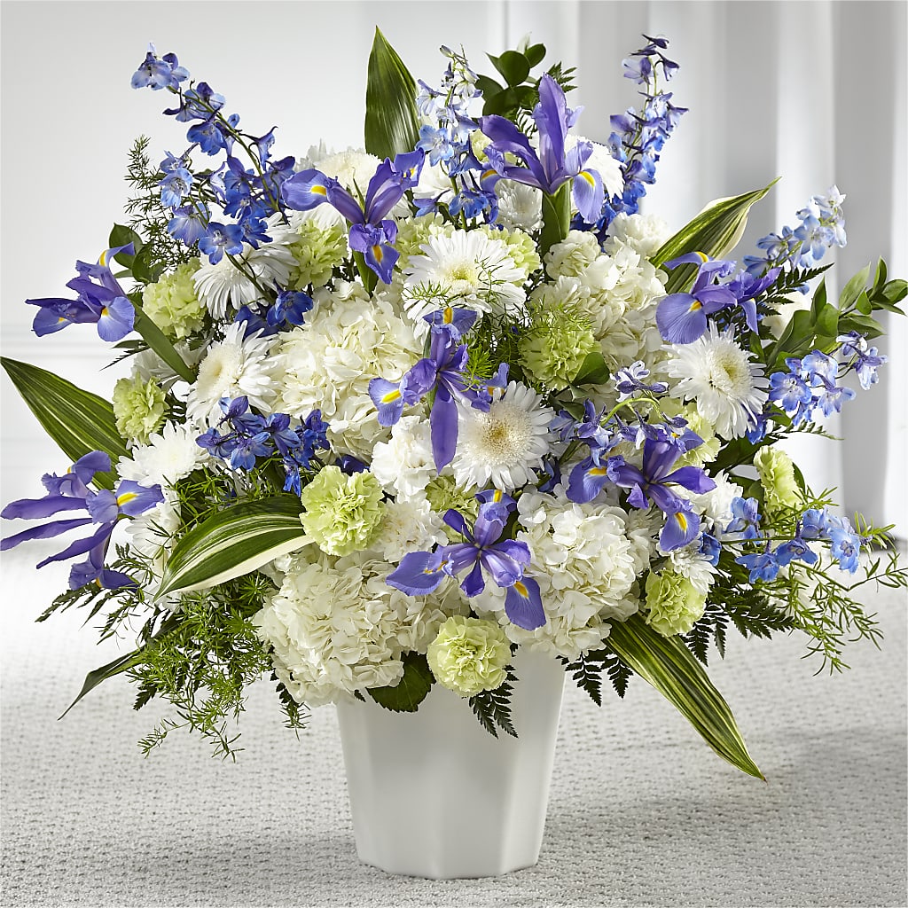 Soft Serenity Floor Basket – Citiflowers, Silver Spring MD