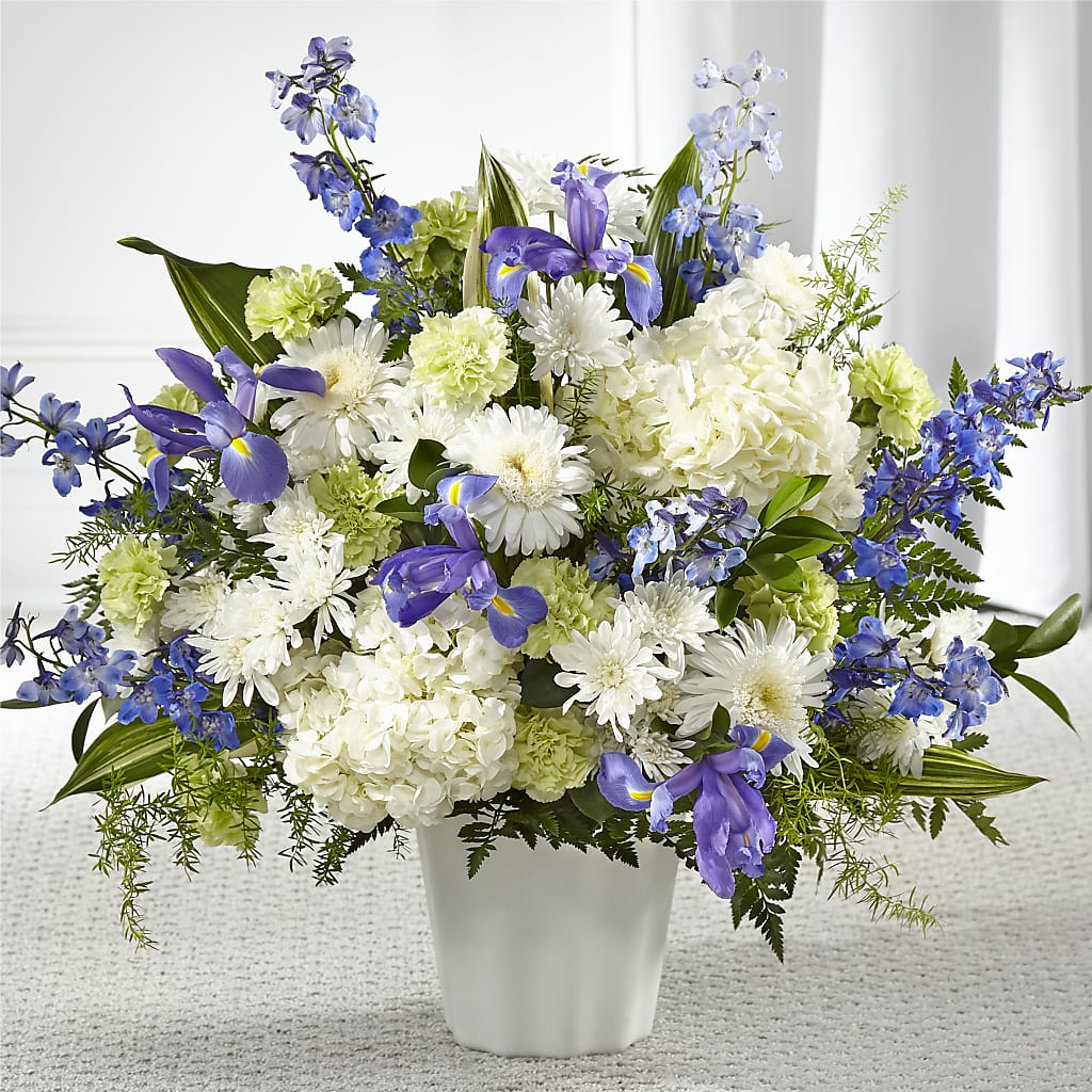 Soft Serenity Floor Basket – Citiflowers, Silver Spring MD