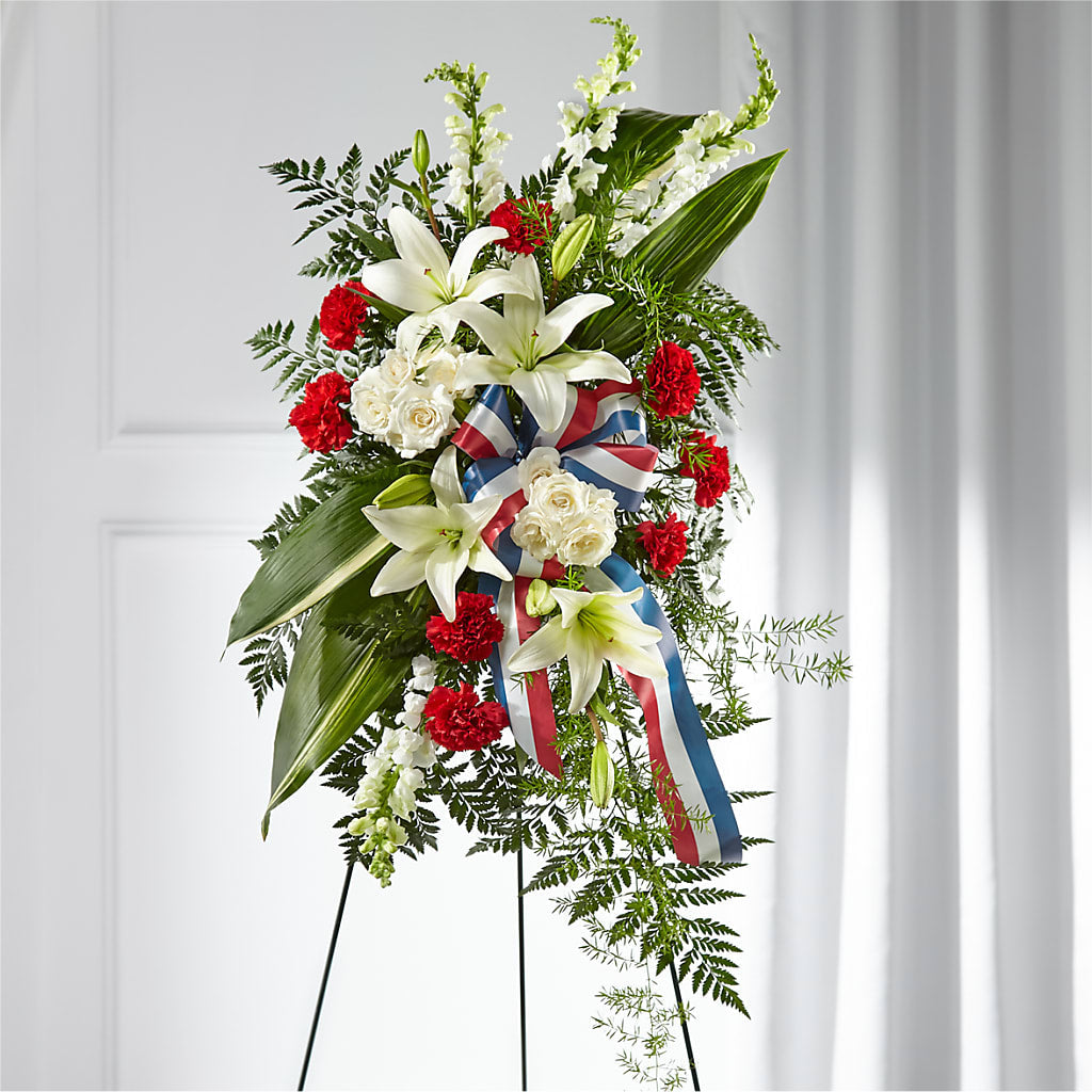 Stars of Life Standing Spray – Citiflowers, Silver Spring MD