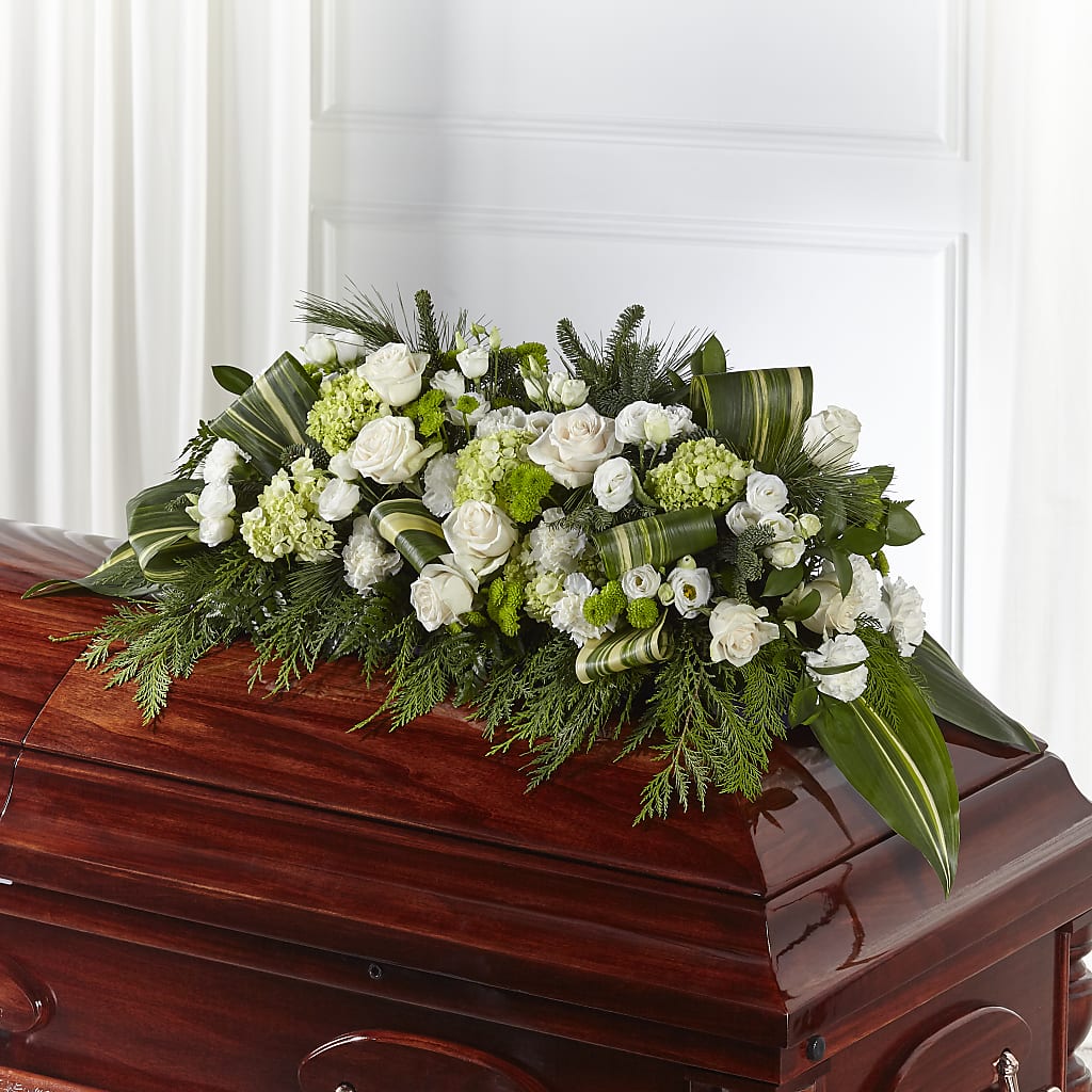 Hopeful Gesture Casket Spray – Citiflowers, Silver Spring MD