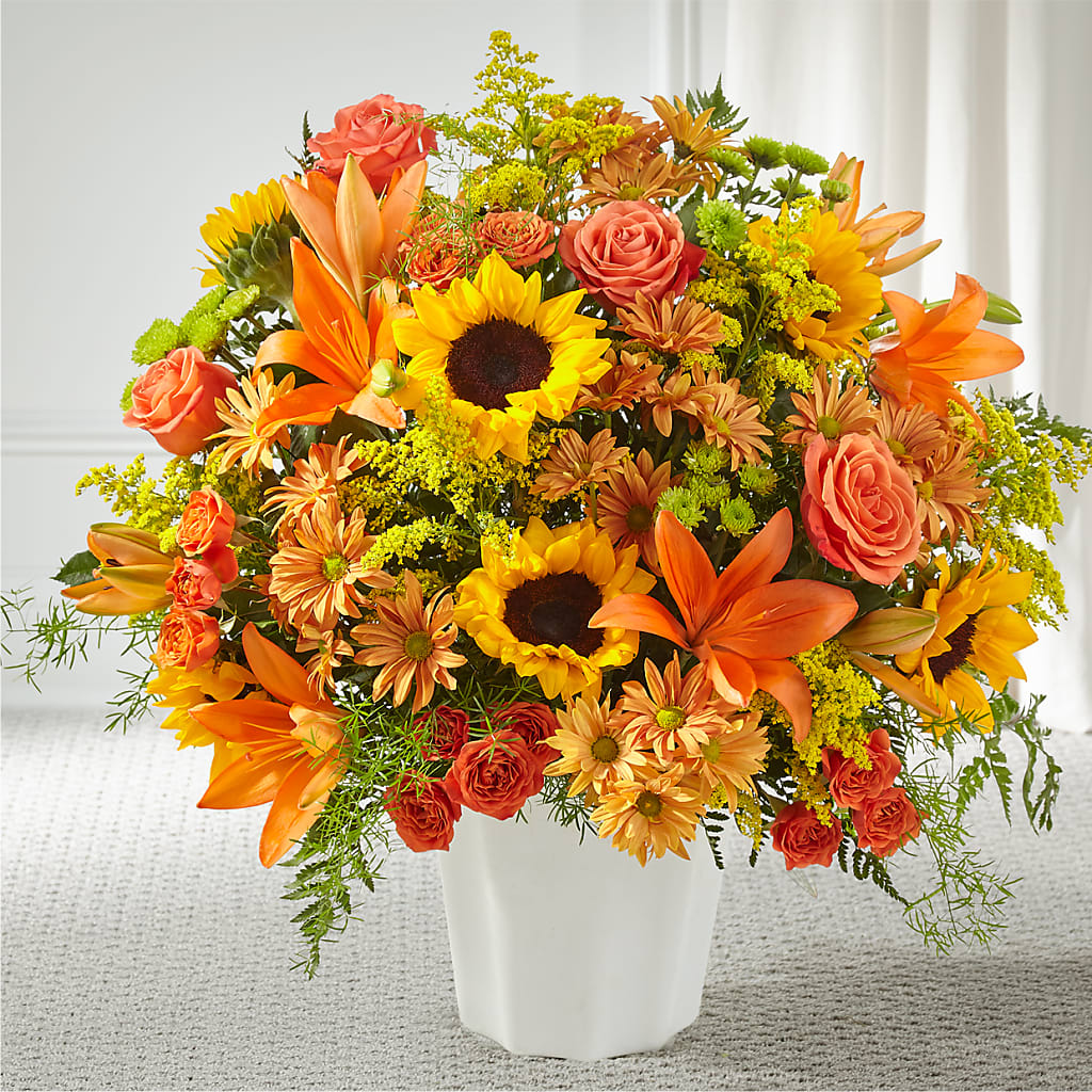 Harvest Thoughts Floor Basket – Citiflowers, Silver Spring MD