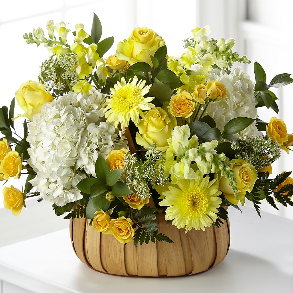 Rustic Remembrance Basket – Citiflowers, Silver Spring MD