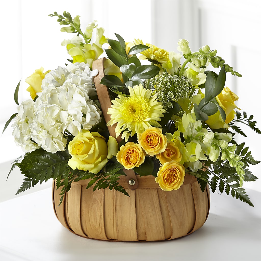 Rustic Remembrance Basket – Citiflowers, Silver Spring MD