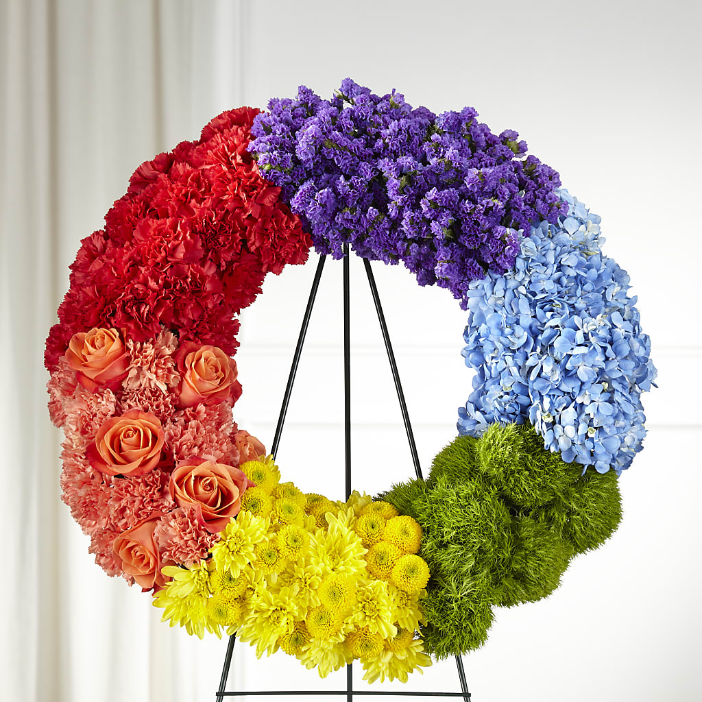 Circle of Love Wreath – Citiflowers, Silver Spring MD