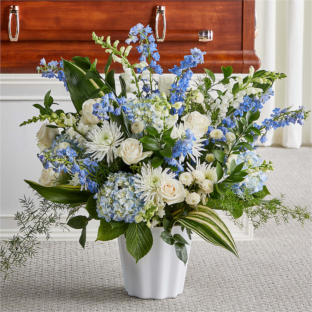 Everlasting Memories Floor Basket – Citiflowers, Silver Spring MD