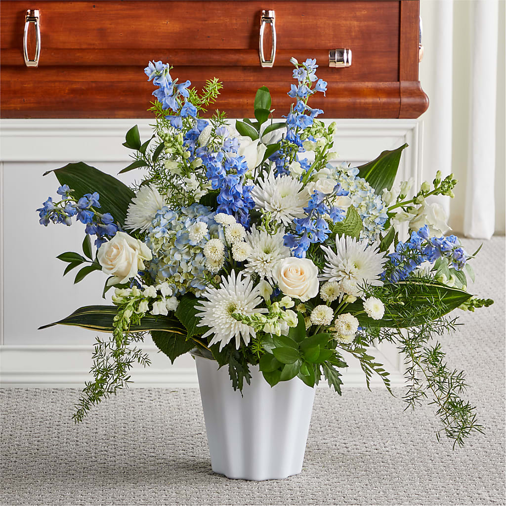 Everlasting Memories Floor Basket – Citiflowers, Silver Spring MD