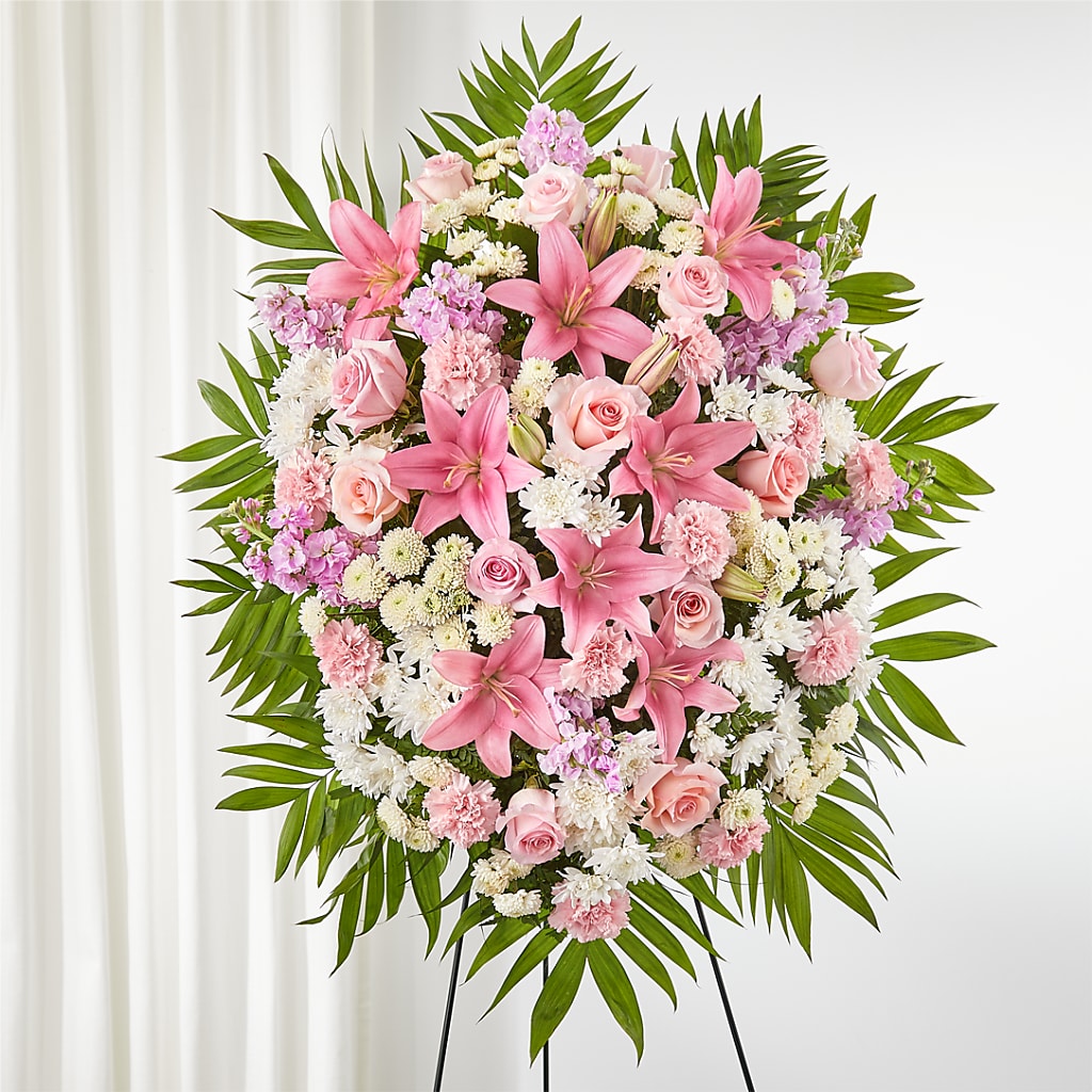 Offering Solace Standing Spray – Citiflowers, Silver Spring MD
