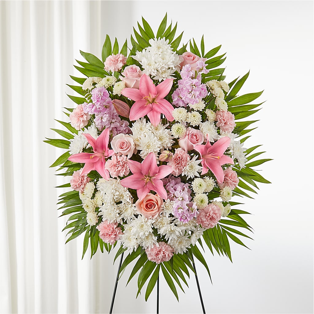 Offering Solace Standing Spray – Citiflowers, Silver Spring MD