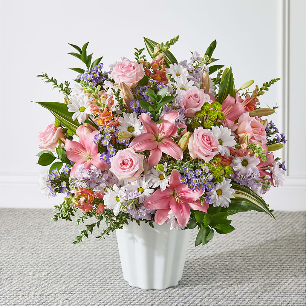 Abundant Compassion Floor Basket – Citiflowers, Silver Spring MD