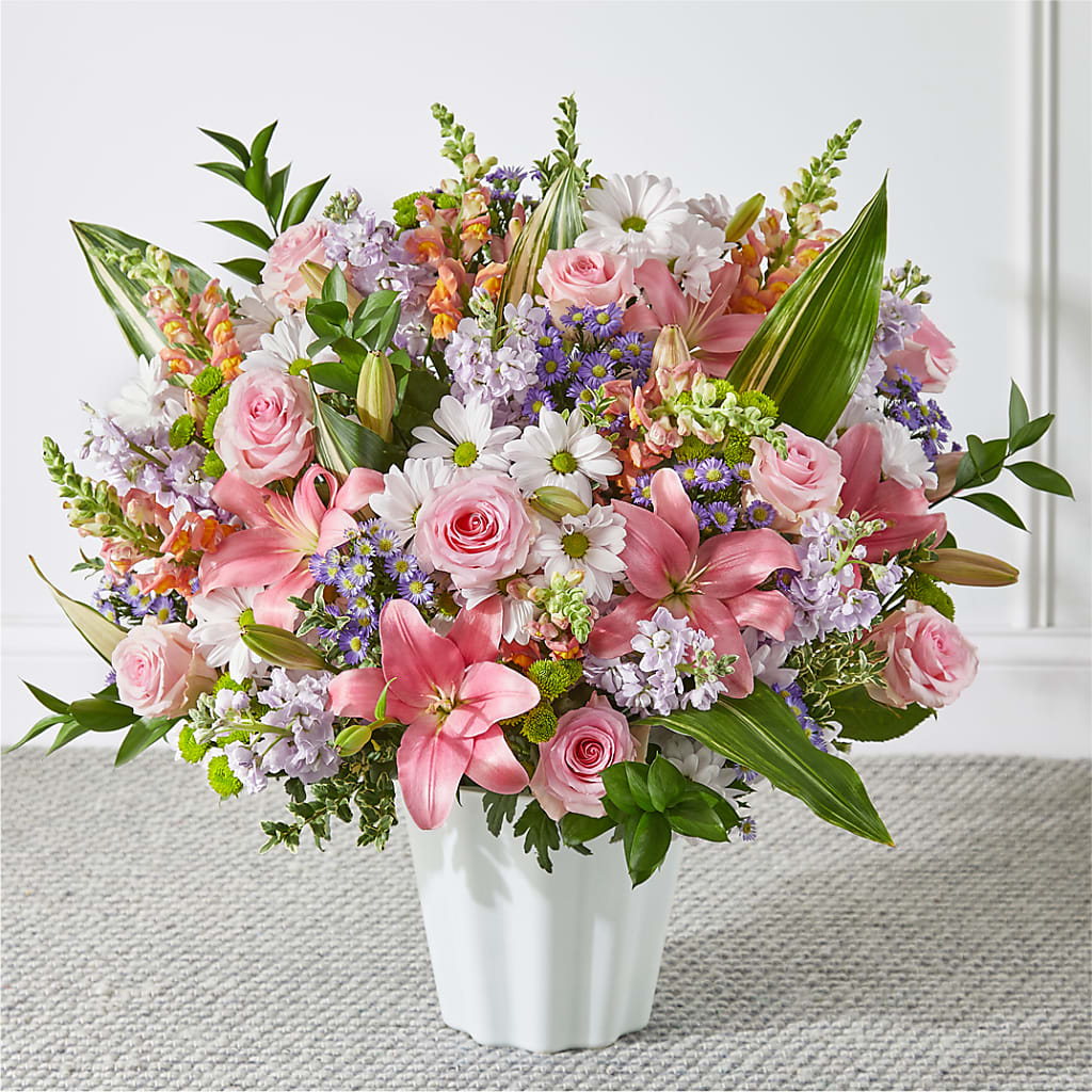 Abundant Compassion Floor Basket – Citiflowers, Silver Spring MD