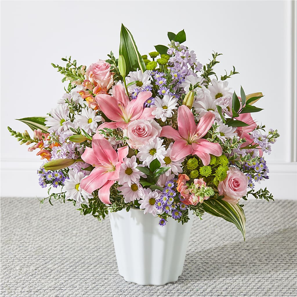 Abundant Compassion Floor Basket – Citiflowers, Silver Spring MD