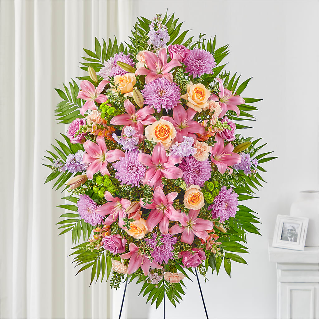 Love & Light Standing Spray – Citiflowers, Silver Spring MD