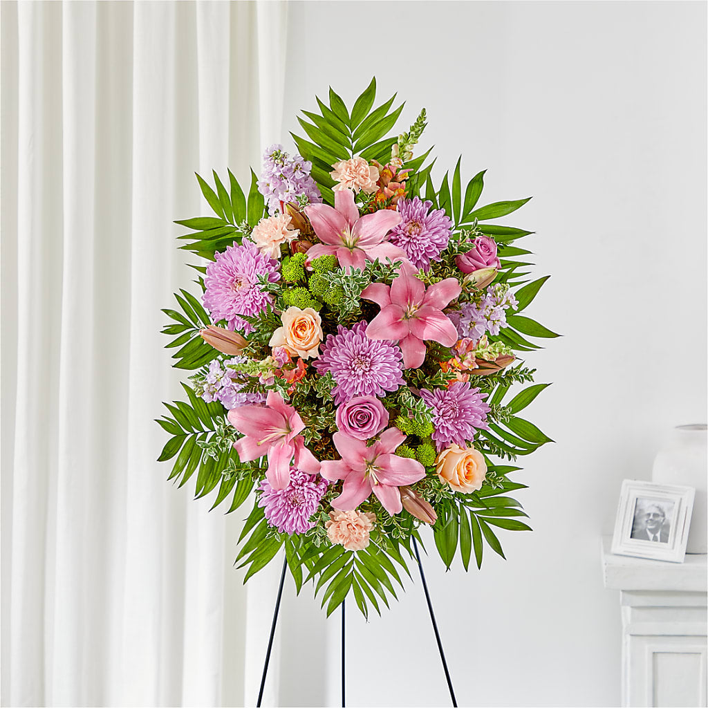 Love & Light Standing Spray – Citiflowers, Silver Spring MD