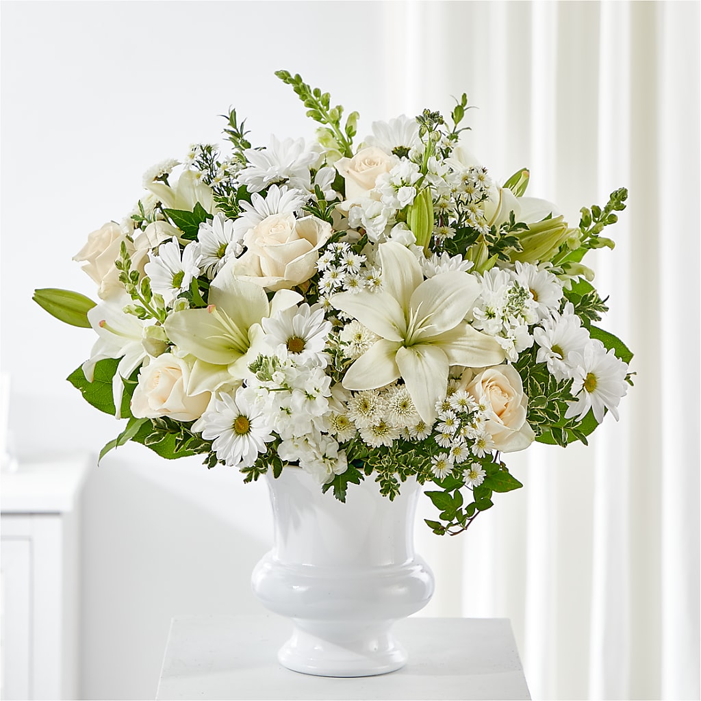 Uplifting Urn Arrangement – Citiflowers, Silver Spring MD