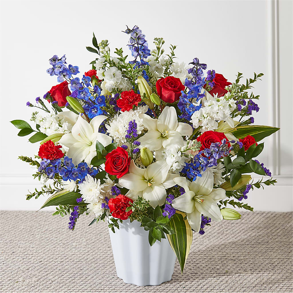 Consoled Floor Basket – Citiflowers, Silver Spring MD