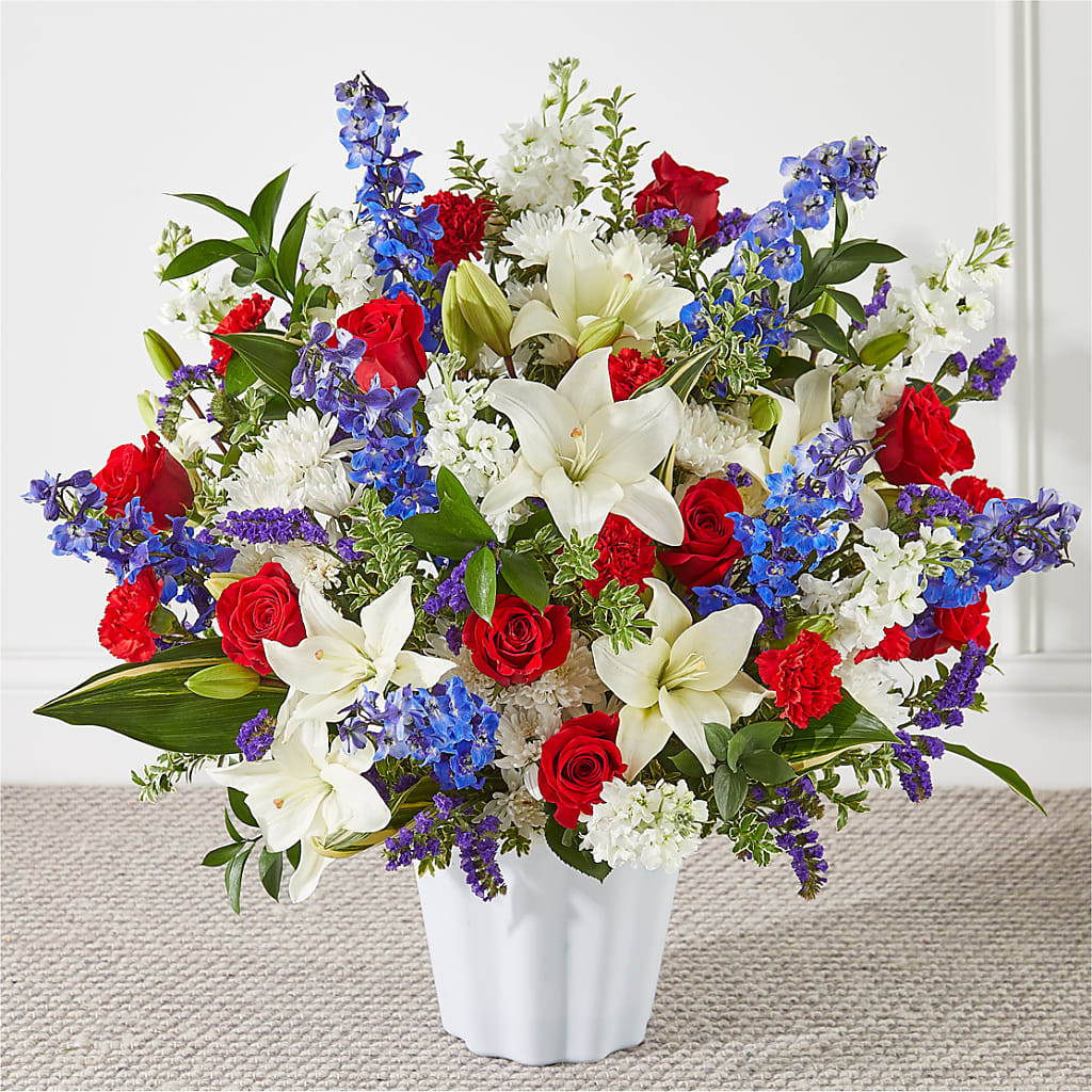 Consoled Floor Basket – Citiflowers, Silver Spring MD