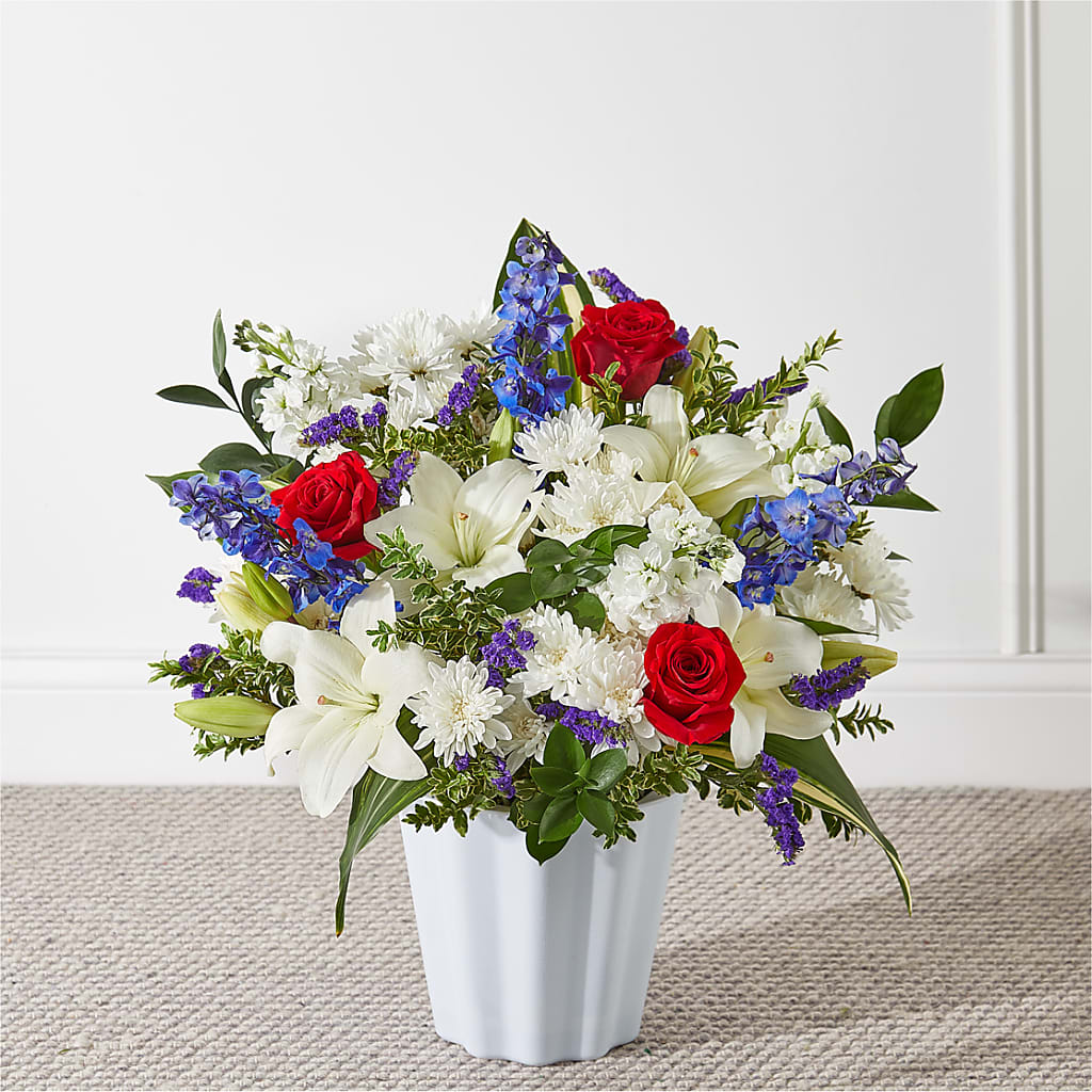 Consoled Floor Basket – Citiflowers, Silver Spring MD